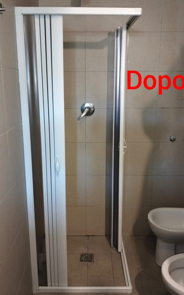 Montaggio cabina doccia a soffietto tuttofare arezzo